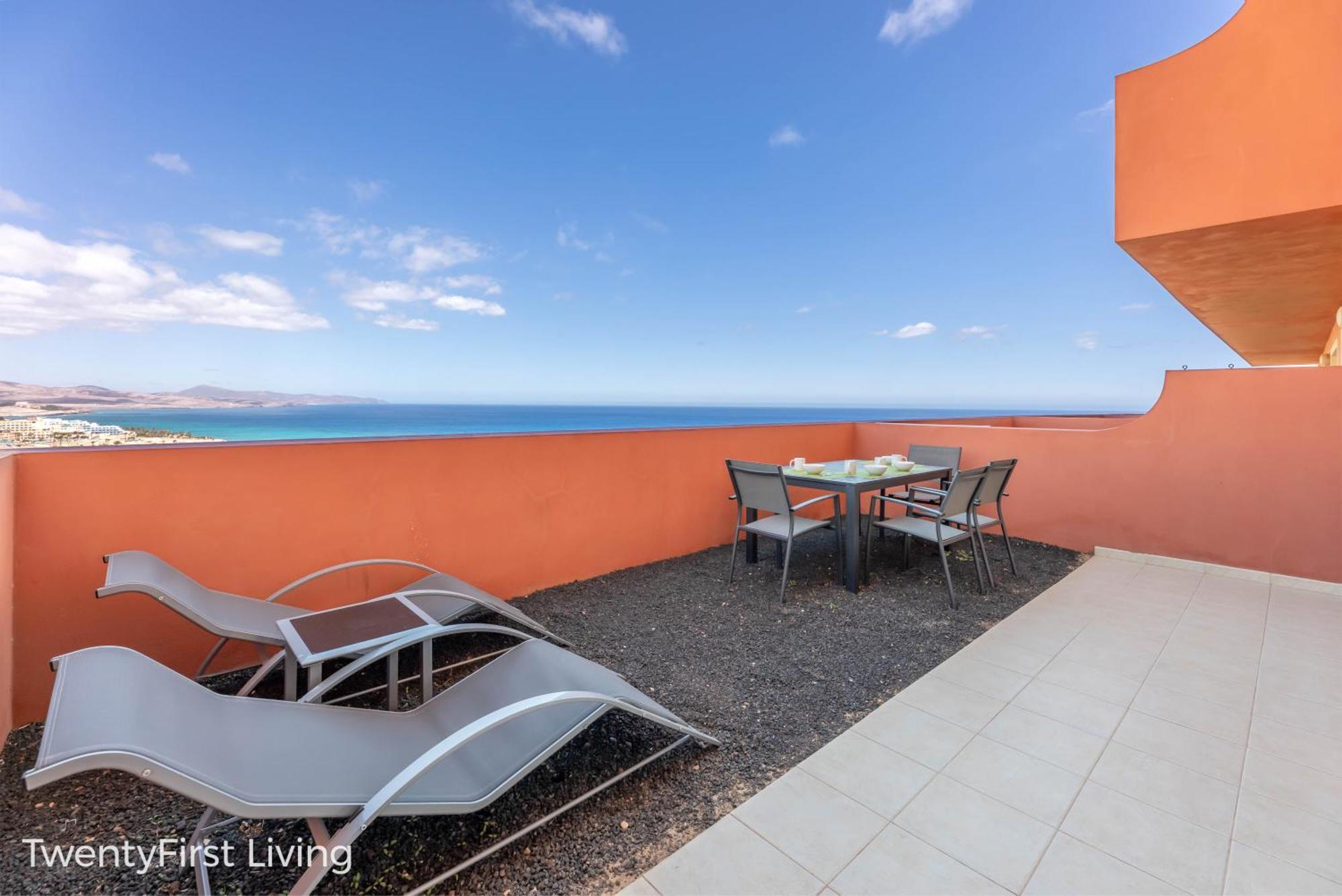 Residence Playa Paraiso With Ocean View Costa Calma Exterior photo